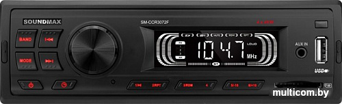 USB-магнитола Soundmax SM-CCR3072F