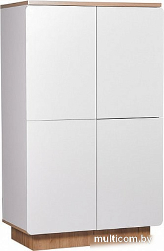 Шкаф распашной Polini Kids Ameli 4005 2 секции 0002762.174 (белый/дуб крафт золотой)