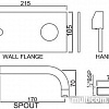 Смеситель Jaquar Florentine FLR-CHR-5233K