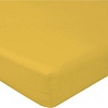 Постельное белье Luxsonia Поплин на резинке 80x200 Мр0040-17 (горчица)