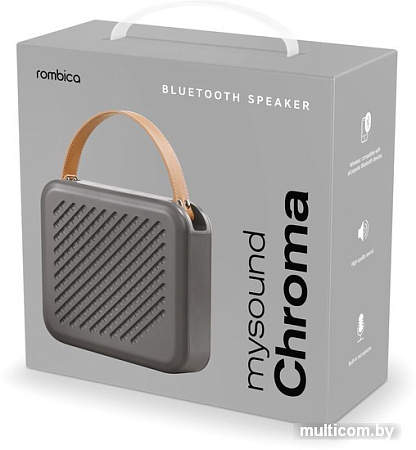 Беспроводная колонка Rombica mysound Chroma (серый)