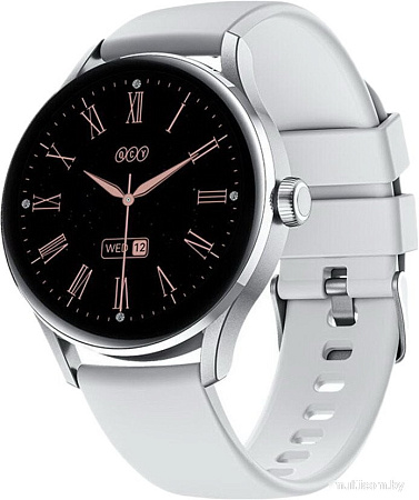 Умные часы QCY Watch Elite (серебристый)