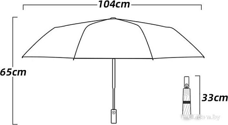 Складной зонт DoubleW TBD0603801001C