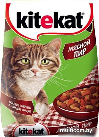 Корм для кошек Kitekat Мясной пир 0.4 кг