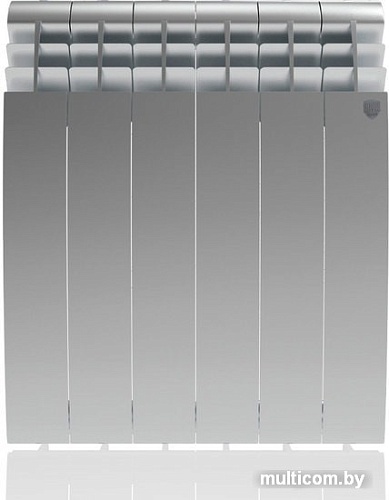 Алюминиевый радиатор Royal Thermo Biliner Alum 500 Silver Satin (8 секций)