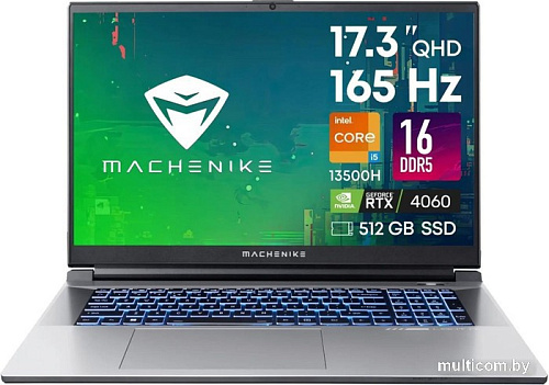 Игровой ноутбук Machenike L17 Star 2K JJ00G800ERU