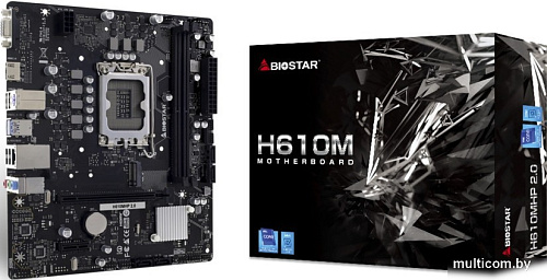 Материнская плата BIOSTAR H610MHP 2.0 Ver. 6.0