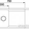 Кухонная мойка Franke Orion OID 611-78 (оникс) [114.0443.359]