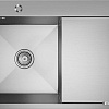 Кухонная мойка Mixline Pro 551877 левый (сатин, с сифоном)