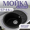 Кухонная мойка Saniteco Pura (черный)