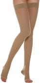 Чулки компрессионные RelaxSan Basic 970А, без мыска, 280 den, 2 кл.к. (22-27mmHg, р.2, беж)