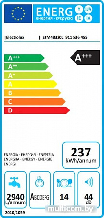Посудомоечная машина Electrolux ETM48320L