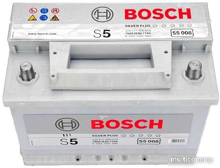 Автомобильный аккумулятор Bosch S5 008 (577400078) 77 А/ч