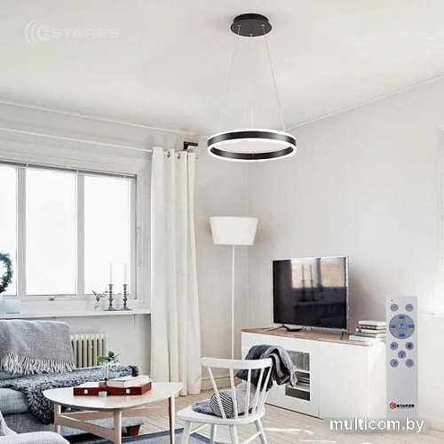 Подвесная люстра Estares Stella 64W R-APP-400x1200-BLACK/WHITE-220-IP20