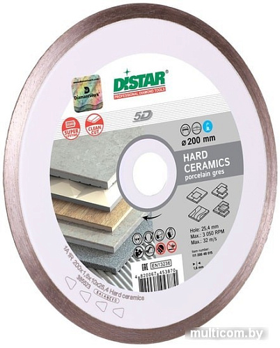 Отрезной диск алмазный Distar 1A1R Hard Ceramics 11120048017