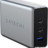 Сетевое зарядное Satechi 100W Type-C PD Compact GAN Charger (европейская вилка)