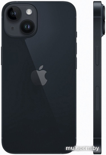 Смартфон Apple iPhone 14 eSIM 128GB (полуночный)