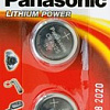 Батарейки Panasonic CR2025 2 шт. [CR-2025EL/2B]