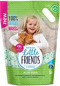 Наполнитель для туалета Little Friends Aloe Vera 5 л