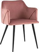 Стул Stool Group Джоэл с подлокотниками vd-joel-b15 (велюр пыльно-розовый)