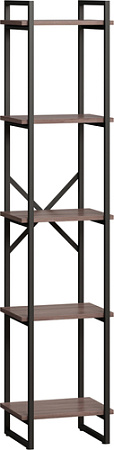 Стеллаж LoftyHome Мальборк 40 1627783 (шимо темный)