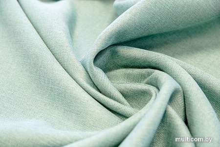 Комплект штор Decoretto Рогожка лагуна РЛ-K15 2.5x2.6 м (бирюзовый, 2 шт)