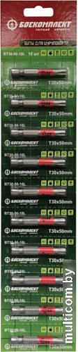 Набор бит Боекомплект BT30-50-10L (10 шт)