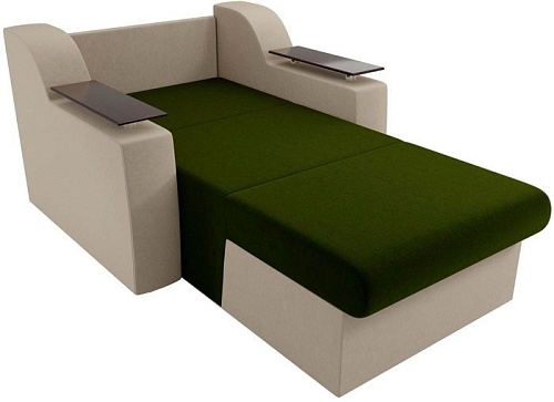 Кресло Лига диванов Сенатор 100692 80 см (зеленый/бежевый)