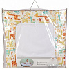 Матрас для пеленания Polini Kids Жираф 77x72 0002375-2 (розовый)