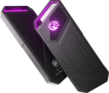 Внешний накопитель KingSpec Z5 512GB (черный)
