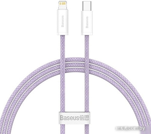 Кабель Baseus Lightning - USB Type-C CALD000105 (2 м, фиолетовый)