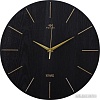Настенные часы Рубин Классика 3020-002 (черный/золотистый)