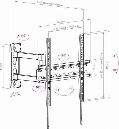 Кронштейн Arm Media LCD-414