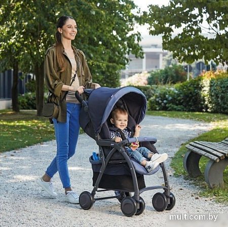 Коляска прогулочная «книга» Chicco Simplicity Plus Top (серый)
