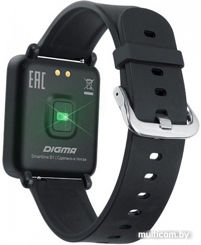 Умные часы Digma Smartline D1 (черный)