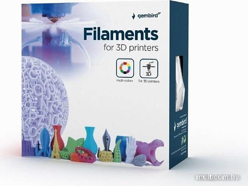 Пластик Gembird PLA 3 мм 1000 г (коричневый)