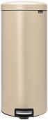 Brabantia Pedal Bin NewIcon 30 л (минерально-золотой)