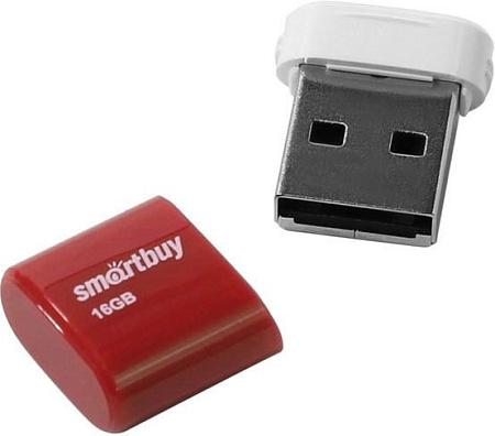 USB Flash Smart Buy Lara 16GB (красный)