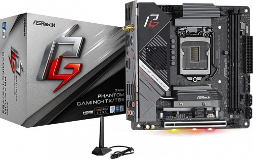 Материнская плата ASRock Z490 Phantom Gaming-ITX/TB3