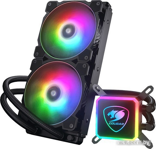 Кулер для процессора Cougar Aqua ARGB 280 CGR-AQUA RGB 280