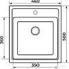 Кухонная мойка Granrus GR-460 (бежевый)