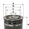 Масляный фильтр Filtron OP 615