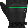 Горнолыжные перчатки Reusch Snow King 6201198-7716 (р-р 9.5, Black/Neon Green)