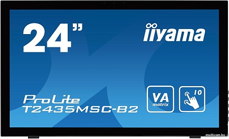 Портативный монитор Iiyama ProLite T2435MSC-B2