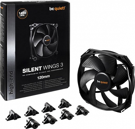 Кулер для корпуса be quiet! Silent Wings 3 120mm