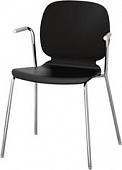 Стул Ikea Свен-Бертиль (черный/дитмар хромированный) 592.271.53