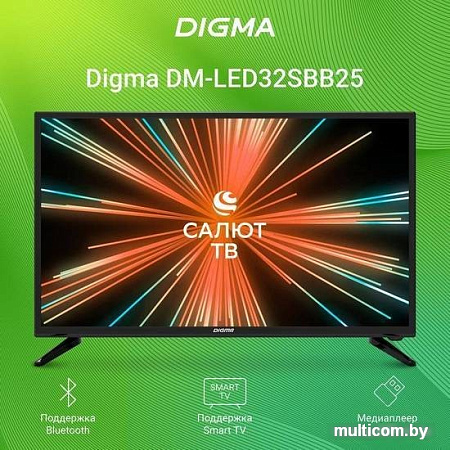 Телевизор Digma DM-LED32SBB25
