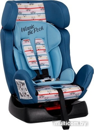 Детское автокресло Siger Диона Винни Пух (полосы/бирюзовый)