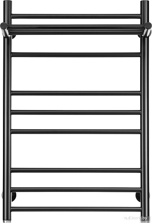 Полотенцесушитель Ростела Свирель V+ 500x800/10 1" (Ral 9005, нижнее подключение)