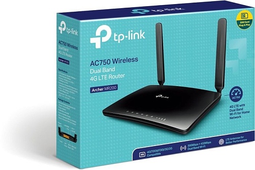 Беспроводной маршрутизатор TP-Link Archer MR200 v4